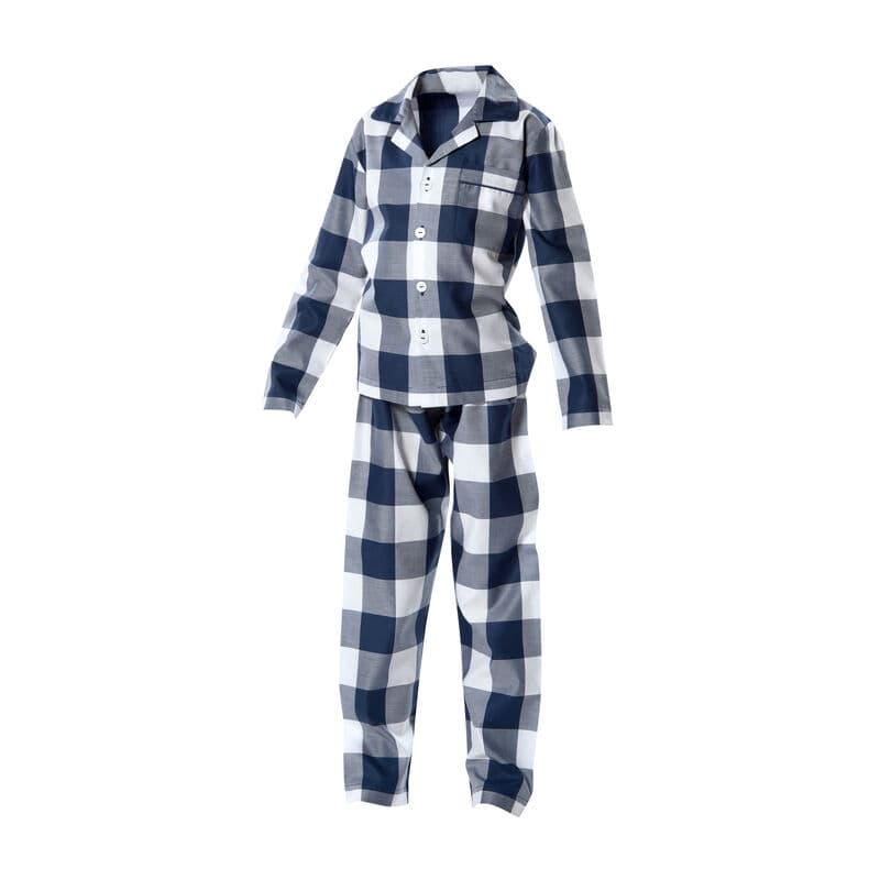 Blue-Check pysjamas (barn)